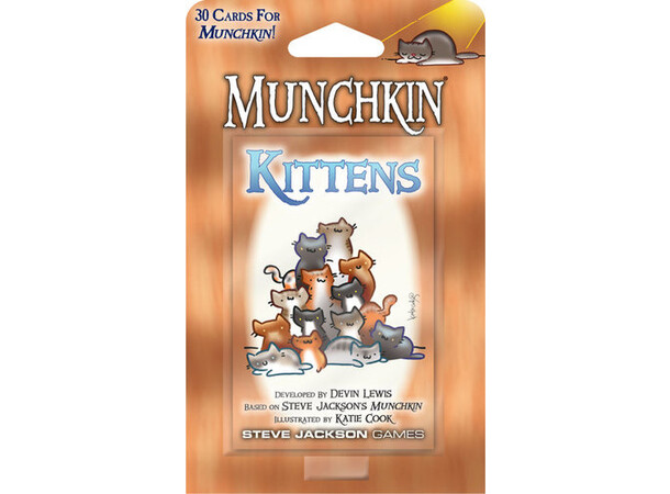 Munchkin Kittens Booster 30 nya kort till Munchkin